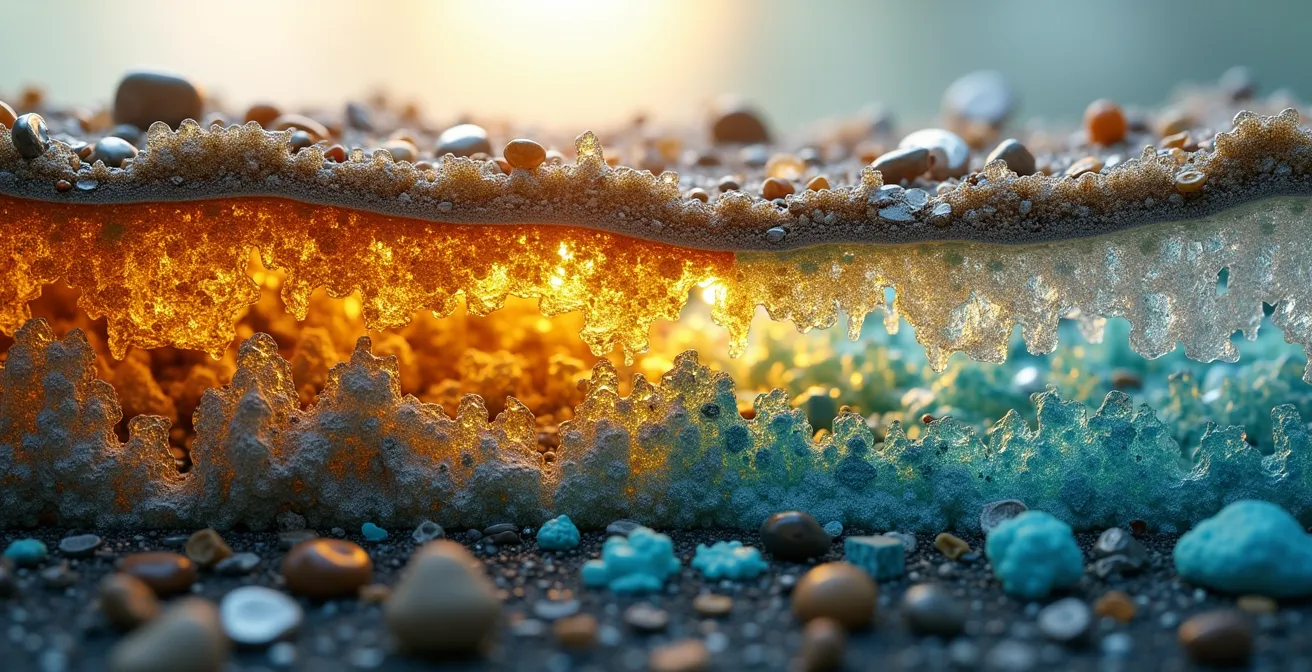 Installation de transformation des déchets en biocarburants avec flux de matières premières colorées